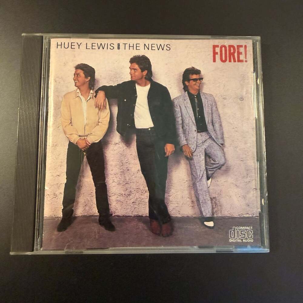 Huey Lewis And The News Fore! Audio Compact Disc CD Album 1986